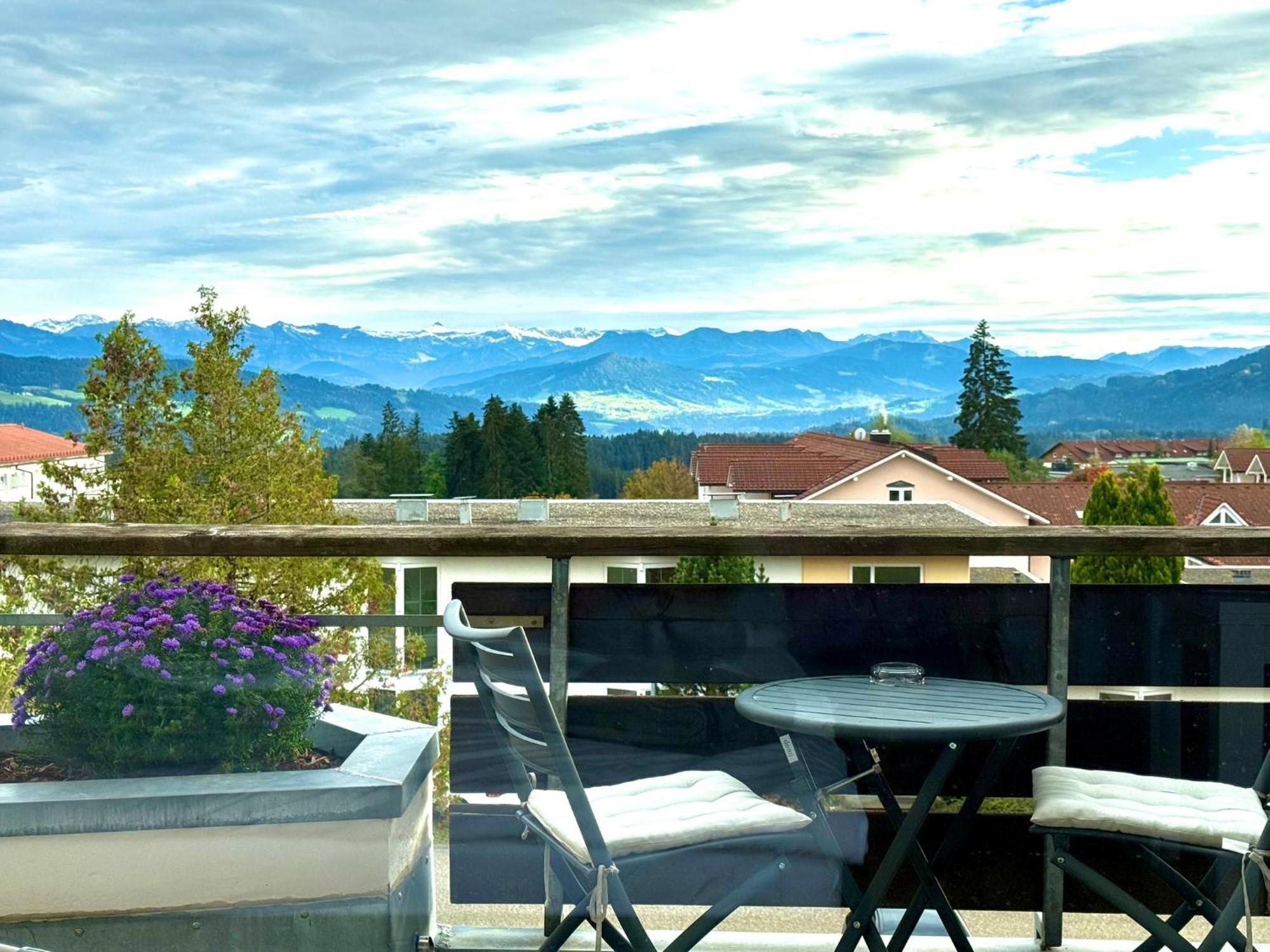 Ferienwohnung Jj Living - Alpenblick Scheidegg Exterior foto